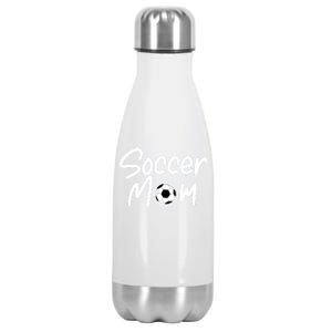 Soccer Mom For Soccer Mama Gift Stainless Steel Insulated Water Bottle