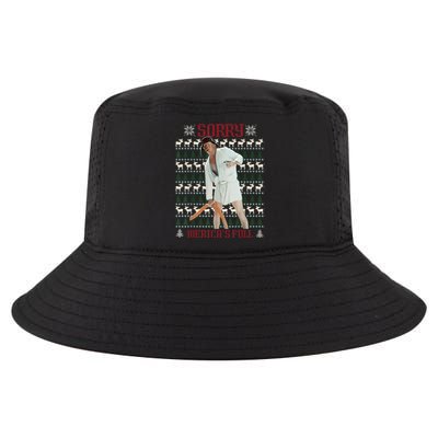 Sorry MericaS Full Funny Trump Ugly Christmas Cool Comfort Performance Bucket Hat