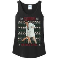 Sorry MericaS Full Funny Trump Ugly Christmas Ladies Essential Tank