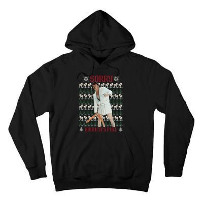 Sorry MericaS Full Funny Trump Ugly Christmas Tall Hoodie