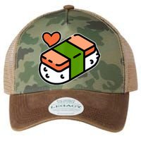 Spam Musubi Food Instruction Diagram Japanese Hawaiian Sushi Legacy Tie Dye Trucker Hat