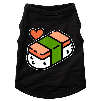 Spam Musubi Food Instruction Diagram Japanese Hawaiian Sushi Doggie Tank