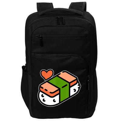 Spam Musubi Food Instruction Diagram Japanese Hawaiian Sushi Impact Tech Backpack