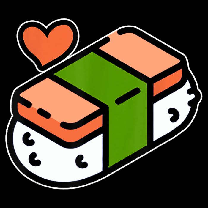 Spam Musubi Food Instruction Diagram Japanese Hawaiian Sushi Impact Tech Backpack