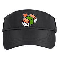 Spam Musubi Food Instruction Diagram Japanese Hawaiian Sushi Adult Drive Performance Visor
