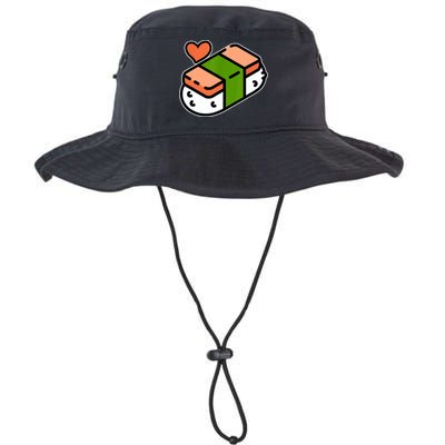 Spam Musubi Food Instruction Diagram Japanese Hawaiian Sushi Bucket Hat
