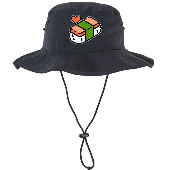 Spam Musubi Food Instruction Diagram Japanese Hawaiian Sushi Bucket Hat