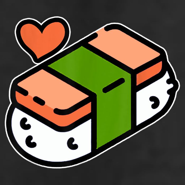 Spam Musubi Food Instruction Diagram Japanese Hawaiian Sushi Microfiber Hand Towel