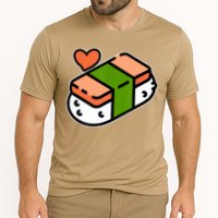 Spam Musubi Food Instruction Diagram Japanese Hawaiian Sushi Performance Shirt