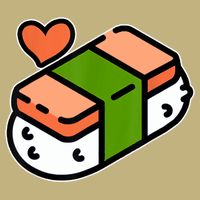 Spam Musubi Food Instruction Diagram Japanese Hawaiian Sushi Button