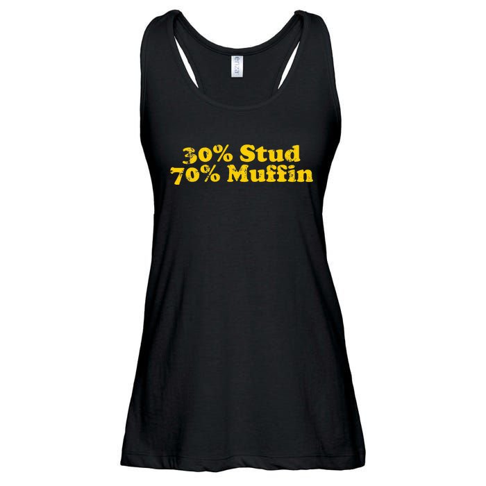 Stud Muffin Funny 30 Stud 70 Muffin Ladies Essential Flowy Tank