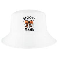 Spooky Mama Funny Pumpkin Halloween Season Matching Family Cool Comfort Performance Bucket Hat