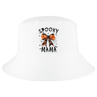 Spooky Mama Funny Pumpkin Halloween Season Matching Family Cool Comfort Performance Bucket Hat