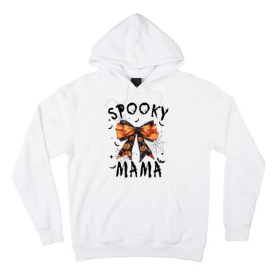 Spooky Mama Funny Pumpkin Halloween Season Matching Family Hoodie