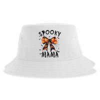 Spooky Mama Funny Pumpkin Halloween Season Matching Family Sustainable Bucket Hat