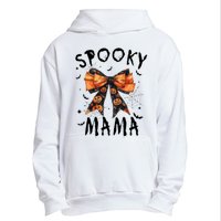 Spooky Mama Funny Pumpkin Halloween Season Matching Family Urban Pullover Hoodie