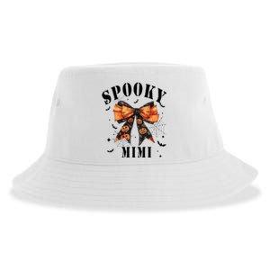 Spooky Mimi Funny Pumpkin Halloween Season Matching Family Sustainable Bucket Hat