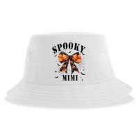 Spooky Mimi Funny Pumpkin Halloween Season Matching Family Sustainable Bucket Hat