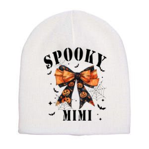 Spooky Mimi Funny Pumpkin Halloween Season Matching Family Short Acrylic Beanie