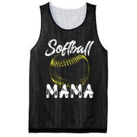 Softball Mama For Women Family Matching Players Mothers Day Mesh Reversible Basketball Jersey Tank