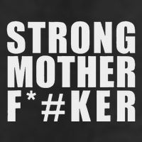 Strong Motherfucker Funny Gym Powerlifting Cool Comfort Performance Bucket Hat