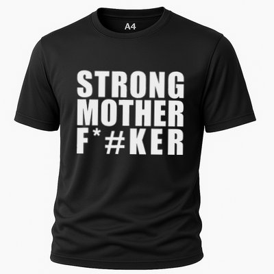 Strong Motherfucker Funny Gym Powerlifting Performance Shirt