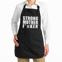 Strong Motherfucker Funny Gym Powerlifting Apron
