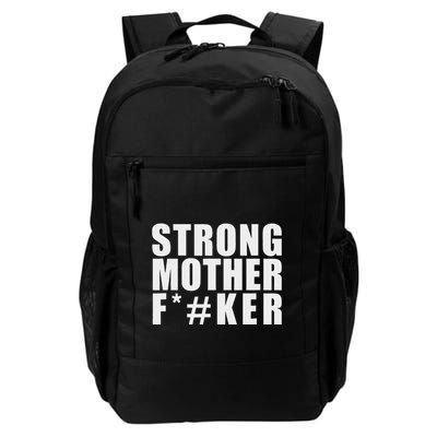 Strong Motherfucker Funny Gym Powerlifting Backpack