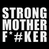 Strong Motherfucker Funny Gym Powerlifting Drawstring Bag