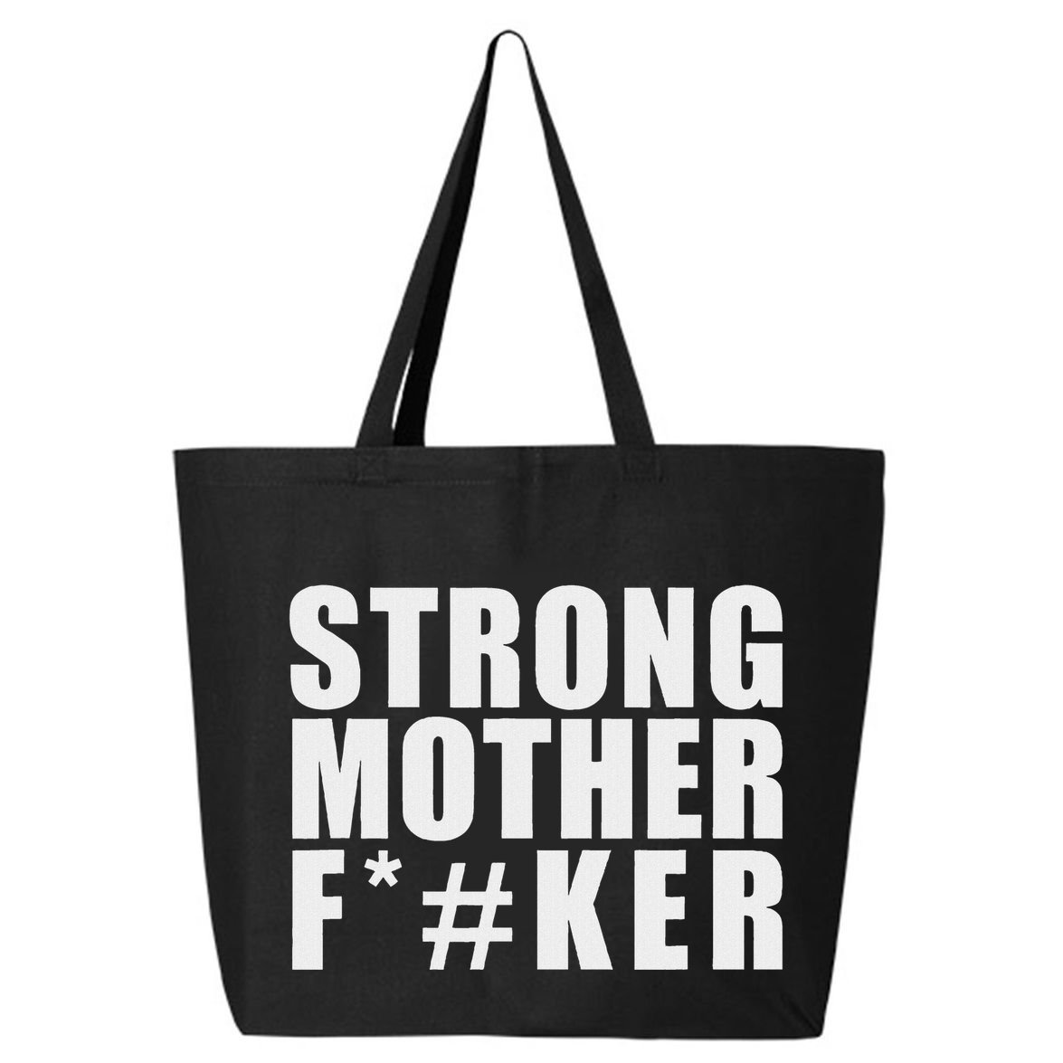 Strong Motherfucker Funny Gym Powerlifting 25L Jumbo Tote