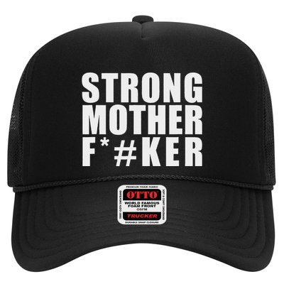Strong Motherfucker Funny Gym Powerlifting Trucker Hat