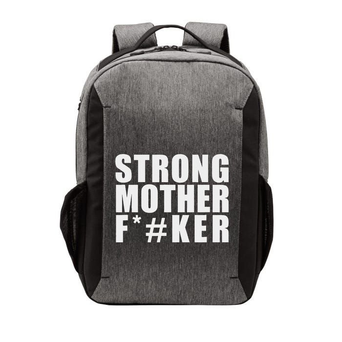 Strong Motherfucker Funny Gym Powerlifting Vector Backpack