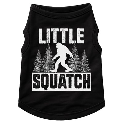 Squatchy Matching Family Bigfoot Little Squatch Doggie Tank