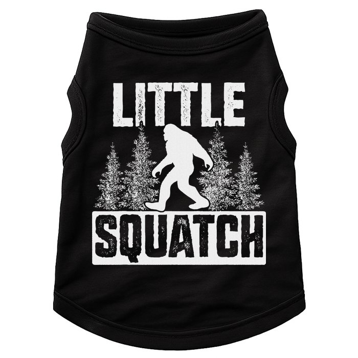 Squatchy Matching Family Bigfoot Little Squatch Doggie Tank