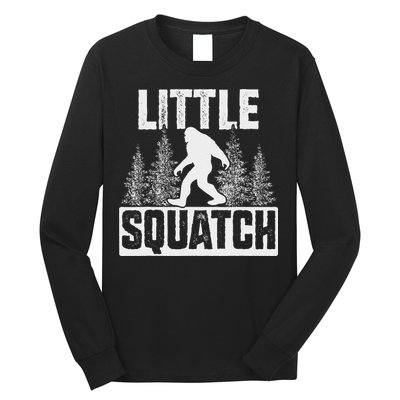 Squatchy Matching Family Bigfoot Little Squatch Long Sleeve Shirt