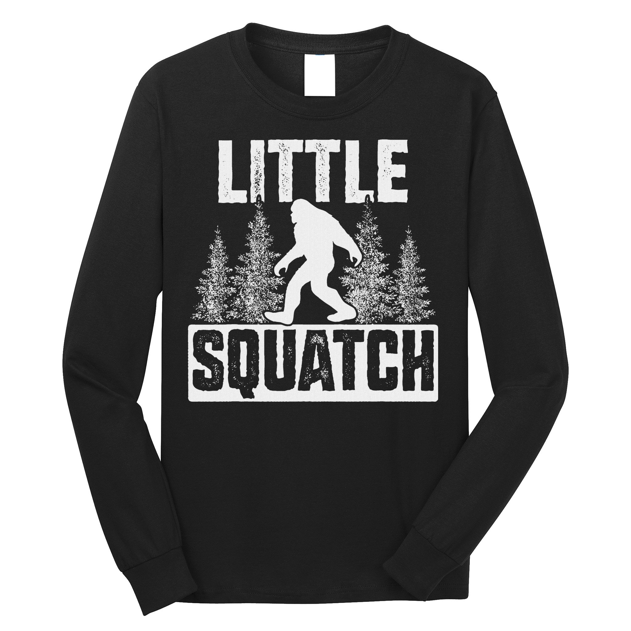 Squatchy Matching Family Bigfoot Little Squatch Long Sleeve Shirt