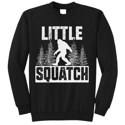 Squatchy Matching Family Bigfoot Little Squatch Sweatshirt