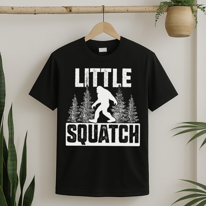Squatchy Matching Family Bigfoot Little Squatch T-Shirt