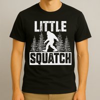 Squatchy Matching Family Bigfoot Little Squatch T-Shirt