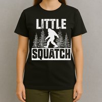 Squatchy Matching Family Bigfoot Little Squatch T-Shirt