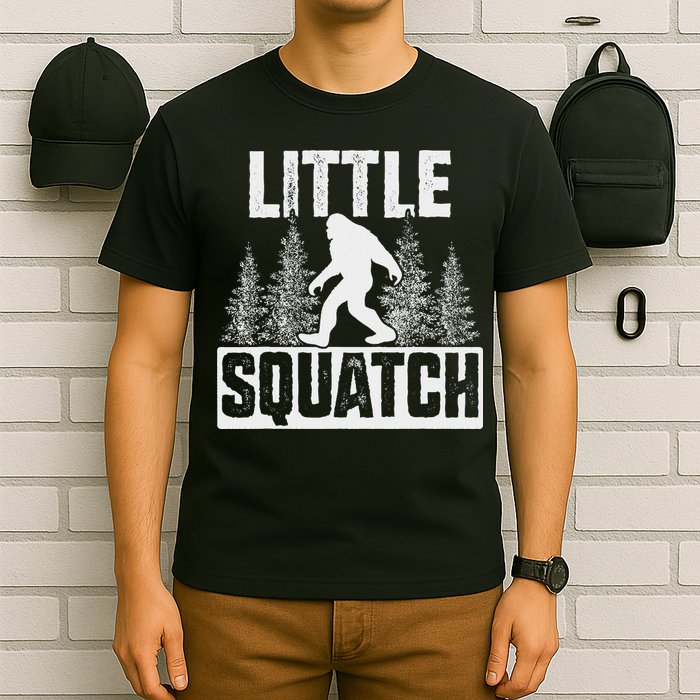 Squatchy Matching Family Bigfoot Little Squatch T-Shirt