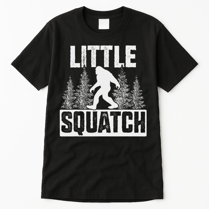 Squatchy Matching Family Bigfoot Little Squatch Tall T-Shirt