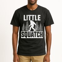 Squatchy Matching Family Bigfoot Little Squatch Tall T-Shirt