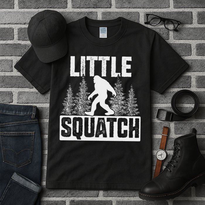 Squatchy Matching Family Bigfoot Little Squatch Tall T-Shirt