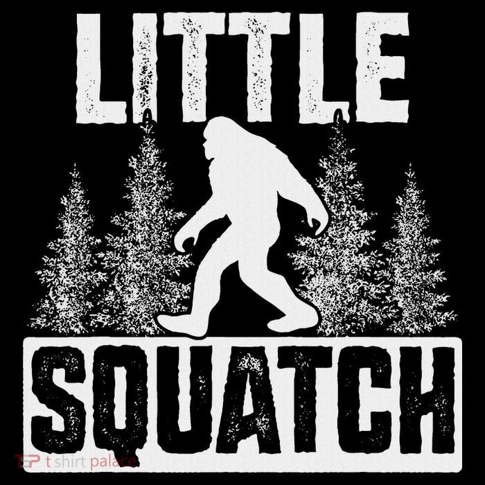 Squatchy Matching Family Bigfoot Little Squatch Tall T-Shirt