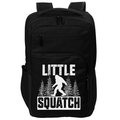 Squatchy Matching Family Bigfoot Little Squatch Impact Tech Backpack