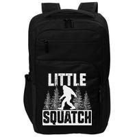 Squatchy Matching Family Bigfoot Little Squatch Impact Tech Backpack