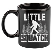 Squatchy Matching Family Bigfoot Little Squatch 11oz C Handle Ceramic Mug