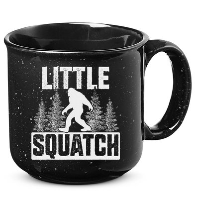Squatchy Matching Family Bigfoot Little Squatch 15oz Campfire Ceramic Mug