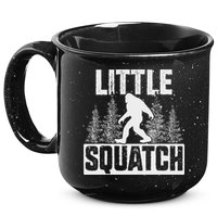 Squatchy Matching Family Bigfoot Little Squatch 15oz Campfire Ceramic Mug